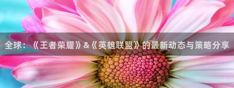 高德娱乐注册：全球：《王者荣耀》&《英雄联盟》的最新动态与策